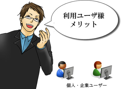 個人・企業様メリット